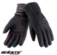 Guanti invernali da donna Urban Seventy modello SD-C29 nero/rosa - taglia: S (7)