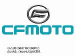 GUARD, CHAIN ADJUSTER - 6AQV06004110000BP00 - CFMOTO