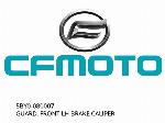 GUARD, FRONT LH BRAKE CALIPER - 5BY0-080007 - CFMOTO