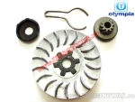 Half clutch and variator starter gear - Aprilia / Benelli / Beta / Malaguti / MBK / Minarelli / Yamaha 50cc 2T - (Olympia)