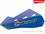 Handbeschermers Qwest (blauw - aluminium bevestiging) - Polisport