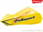 Handguards Qwest (yellow - plastic mounting) - Polisport