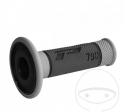 Handlebar grip set 790 black grey Progrip D: 22 mm L: 115 mm closed - JM