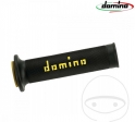 Handlebar grip set A010 black yellow Domino D: 22 mm L: 126 mm open - JM