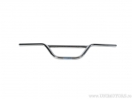 Handlebar made of chromed steel with Motocross reinforcement, 22mm diameter and 750mm length for BMW - Fehling