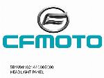 HEADLIGHT PANEL - 5BYV041021A1000EC00 - CFMOTO