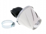 Helix Power Air Filter (28-35mm Carburetor Connection / White) - TNT