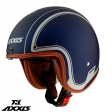 Helmet Axxis model Hornet SV Royal A7 matte blue (integrated sun visor) - Matte blue, XS (53/54cm)