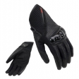 Herren Leder Motorradhandschuhe Unik Racing Modell C-42 Farbe: Schwarz