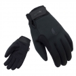 Herren Neopren Motorradhandschuhe Unik Racing Modell C-2 Farbe: Schwarz - Schwarz, XXL (11 cm)