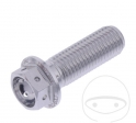 Hexagonal Cap Screw Pro Bolt M10 x 1.25 x 30 mm Aluminum Racing Silver - JM