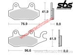 Hintere Bremsbeläge - SBS 638LS (Metall / gesintert) - (SBS)