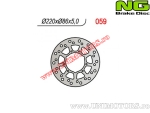 Hintere Bremsscheibe - Yamaha XT 600 ('90-'03) / XT 600 Z Tenere ('88-'95) - (NG)