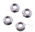 Hinterradritzelmuttern-Set 4 Stück 8 x 1,25 mm JMP - Honda ANF 125 / C 90 / CBF 125 / CR 80 / CR 85 / CRF 100-150-50-70 - JM