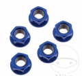 Hinterradritzelmuttern Set 5 Stück 10 x 1.25 mm JMP - Ducati Multistrada- Portefolio 1100 / Scrambler 1100-400-800 - JM