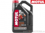 Huile Motul 7100 - 100% Synthétique 10W40 4T 4L