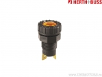 Indicator light color: yellow with BA9s bulb - Herth+Buss