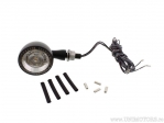 Indicatore di direzione + freno + posizione LED Bullet 1000 DF BLACK con vetro bianco - Kellermann