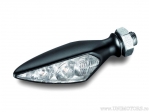 Indicatore di direzione LED Micro Rhombus S Extreme BLACK con vetro bianco FD / SS - Kellermann