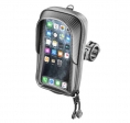 Interphone Master model phone holder - universal case with zipper - handlebar mount - waterproof - maximum diagonal for smart ph