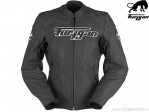 Jaqueta de moto feminina Furygan Kali Black-White (preto-branco) - Furygan