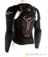 Jaqueta de proteção enduro / cross Evolution LS preto/branco/vermelho: Tamanho - M