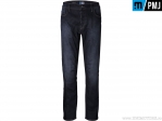 Jeans de moto / PMJ Jeans décontractés VOY18 Voyager Long Denim Blue (bleu foncé) - PM Jeans