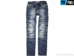 Jeans moto/décontractés pour femmes PMJ Jeans FLOM13 Florida Denim Mid (bleu) - PM Jeans