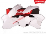 Juego de plásticos (blanco) - KTM EXC / EXC-F / EXC Six Days ('14-'15) - Polisport