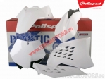 Juego de Plásticos (Blanco) - KTM SX 125 2T / SX 250 2T / SX-F 250 4T / SX-F 450 Racing ('07-'10) / SX 150 2T - Polisport