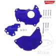 Juego de Protección de Tapa de Embrague e Ignición Azul Polisport - Yamaha YZ 450 F ('18-'21) - JM