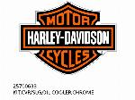 KÉSZLET, BURKOLAT/LEMEZ, OLJHŰTŐ, KRÓM - 25700633 - Harley-Davidson