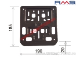 Kennzeichenhalter - Motorrad / Roller - (RMS)