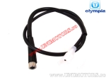 Kilometerteller kabel - Derbi Senda / Piaggio / NRG / NTT / Typhoon - (Olympia)