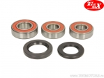 Kit bearings and oil seals rear wheel - Kawasaki Z 750 / ZR-7 750 / ZX-10R 1000 / ZX-6R 600 / ZX-9R 900 / ZXR 400 - TourMax