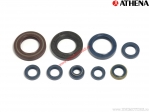 Kit de joints d'huile pour Husqvarna CR 125 / WR 125 (moteur Husqvarna / '95-'96) / WRE 125 ('93-'96) - Athena