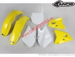 Kit de Plástico (Blanco/Amarillo) - Suzuki RM 125 / RM 250 ('03-'05) - UFO