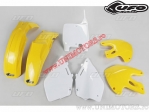 Kit de plástico (Blanco/Amarillo) - Suzuki RM 125 / RM 250 ('99-'00) - UFO