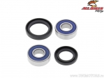 Kit de rolamentos e retentores da roda dianteira - Kawasaki EL 250 ('87-'94) / EX 250 Ninja ('86-'07) / EX 500 Ninja ('87-'93) -