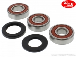 Kit de rolamentos e retentores roda traseira - Kawasaki ZXR 750 H Stinger ('89-'90) - TourMax