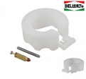 Kit flutuador + parafuso de ponto - Carburador Dellorto PHBN / PHVA / PHVB / Piaggio / Gilera 2T 50cc - Dellorto