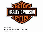 KIT, FUßPEDAL SCHÄDEL KLEIN - 42710-04 - Harley-Davidson