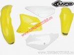 Kit plástico (branco / amarelo) - Suzuki RM 85 2T ('02-'17) - UFO