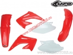 Kit plastica (Bianco/Rosso) - Honda CR 125 R / CR 250 R ('05-'07) - UFO