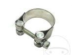 Klem voor verchroomde uitlaatpijp 43mm JMT CHROME JMP - BMW R 100 S / Kawasaki EN 500 A / Suzuki GS 850 G / Yamaha XVS 650 N Dra