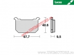 Klocki hamulcowe przednie - MCB516 organiczne - Lucas TRW