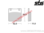 Klocki hamulcowe przednie - SBS 526HF (ceramiczne) - (SBS)