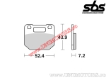 Klocki hamulcowe przednie - SBS 587HF (ceramiczne) - (SBS)