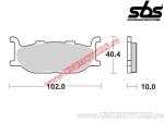 Klocki hamulcowe przednie - SBS 663HS (metalowe / sinterowane) - (SBS)