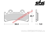 Klocki hamulcowe przednie - SBS 683HS (metalowe / sinterowane) - (SBS)